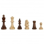 Philos Schachfiguren Heinrich VIII - K&ouml;nigsh&ouml;he 76 mm - gewichtet - im Polybeutel