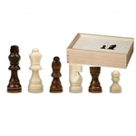 Philos Schachfiguren - Otto I - KH 76 mm - Birke 259133