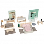 small foot Puppenhausm&ouml;bel-Set Natur 302709