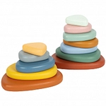 small foot Stapelsteine - Montessori Balancierspiel Flusssteine 302793