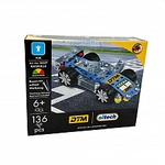 eitech DTM Racer Blue ? Metallbaukasten - 136 Teile 309468