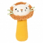 small foot Babyspielzeug - kleine Rassel/Stoffgreifling - Little Lion 302747