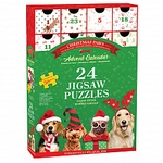 eurographics Puzzle Adventskalender - 1200 Teile Christmas Paws 301262