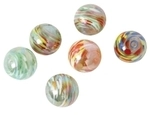Bartl Glas-Murmeln 40 mm - 6-tlg. 244742