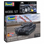 Revell - Model Set Leopard 2A4 - Special Decoration - 1:35 - 212 Teile 305988
