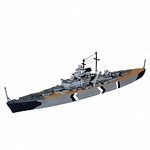 Revell - Bismarck - 1:1200 - 31 Teile 305410