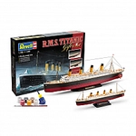 Revell - Geschenk-Set R.M.S. Titanic - 1:700/1:1200 - 172 Teile 306376