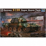Trumpeter - Deutsches Entwicklungsfahrzeug E 100 Super Heavy Tank - 1:35 - 256...