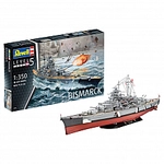 Revell - Bismarck - 1:350 - 659 Teile 305440