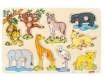 Bartl Steckpuzzle Afrikanische Tierkinder 243907