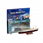 Revell - R.M.S. Titanic - Model Set - 1:1200 - 40 Teile 306164