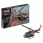 Revell - Bell UH-1H Gunship - 1:100 - 70 Teile 305443