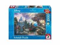 Schmidt Spiele Puzzle - Thomas Kinkade Disney Cinderella (1000 Teile) 286507