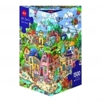Heye Puzzle - Happytown, Berman - Triangular 1500 Teile 291223