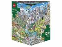 Heye Puzzle - Alpine Fun, Tanck - Triangular 1000 Teile 296434