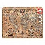 EDUCA Puzzle - Antike Weltkarte - 1000 Teile 302820