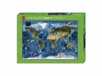Heye Puzzle - Satellite Map - Standard 2000 Teile - deutsch 291055
