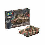 Revell - Tiger II Ausf&uuml;hrung B (Henschel Turret) - 1:35 - 331 Teile 304989