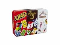 Mattel Kartenspiel-Klassiker in Metalldose (UNO, Phase 10, Snappy Dressers)...