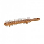 Bartl Shooter Gl&auml;ser 6er Set mit Holzgestell 270316