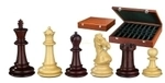 Chess - Schachfiguren - Gratianus - Holz - Edel-Staunton - K&ouml;nigsh&ouml;he 100 mm 242032