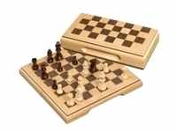Chess - Schachspiel - Reiseschach - magnetisch - klein - Breite 17 cm 241954