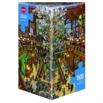 Heye Puzzle - Library, Oesterle - Triangular 1500 Teile 291220