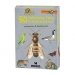 Moses Verlag Expedition Natur - 50 heimische Tiere in Stadt und Garten - deutsch