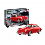 Revell - Porsche 356 B Coup&eacute; Click-System - 1:16 - 127 Teile 305298