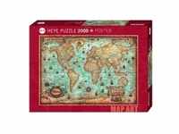 Heye Puzzle - The World - Standard 2000 Teile 291059