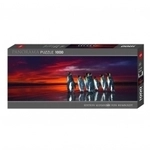 Heye Puzzle - King Penguins, Edition Humboldt - Panorama 1000 Teile 291183