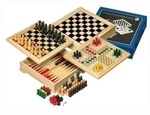 Klassik Games Spielesammlung - Holz - Reise-Edition 241661