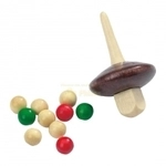 Philos Ersatz-Set Tiroler Roulette - Holz - Kreisel und Kugeln 242419