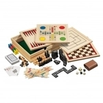 Philos Holz-Spielesammlung - inkl. 10 Spiele - klein 247158