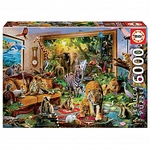 EDUCA Wilde Tiere im Haus 6000 Teile 301459