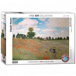 eurographics Puzzle - Mohnfeld von Claude Monet - 1000 Teile 300866