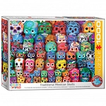 eurographics Puzzle - Traditionelle Mexikanische Sch&auml;del - 1000 Teile 301008