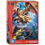 eurographics Puzzle - Drachen Clan von Ann Stokes - 1000 Teile 301054