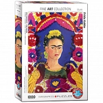 eurographics Puzzle - Selbstbildnis - der Rahmen von Frida Kahlo - 1000 Teile...