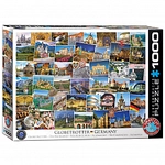 eurographics Puzzle - Globetrotter Deutschland - 1000 Teile 301046