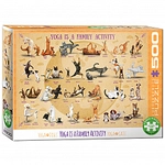 eurographics Puzzle - Yoga ist eine Familienaktivit&auml;t - 500 Teile 300774