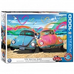eurographics Puzzle - K&auml;fer Kuss - 1000 Teile 301072