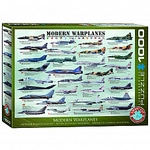 eurographics Puzzle - Moderne Kampfflugzeuge - 1000 Teile 300735