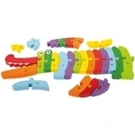 small foot Puzzle Krokodil ABC 271023