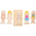 small foot Holzpuzzle Anatomie 271500