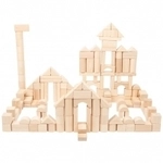small foot Holzbausteine Natur 200er-Pack im Beutel 287471