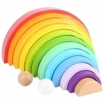 small foot Holzbausteine Regenbogen XL 287460
