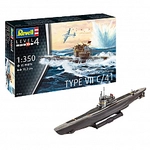 Revell - German Submarine Type VII C-41 - 1:350 - 35 Teile 305433