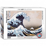 eurographics Puzzle - Die gro&szlig;e Welle von Kanagawa von Hokusai - 1000 Teile...