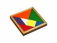 Denk- und Knobelspiele Tangram - 7 Puzzleteile - Denkspiel - Knobelspiel -